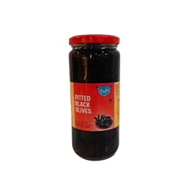 Pitted Black Olives 450G